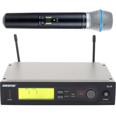 Shure SLX / Beta 87C Set / P4