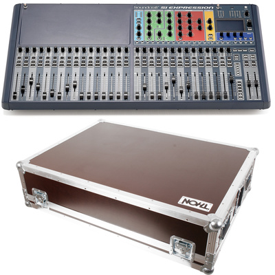 Soundcraft SiEx3 Mixer Case Bundle