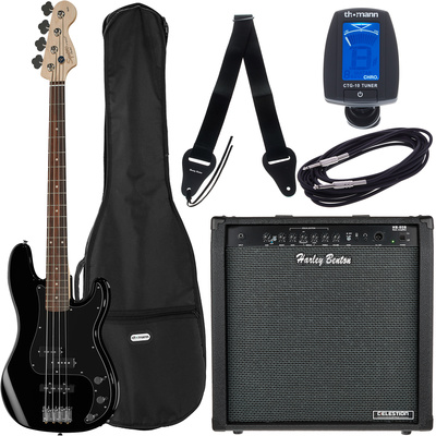 Fender SQ Affinity P-Bass BK Bundle3