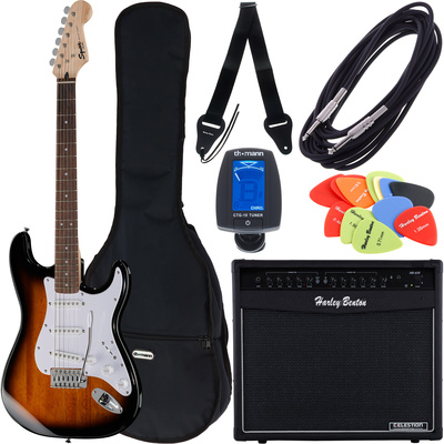 Fender SQ Bullet Strat RW SB Bundle3