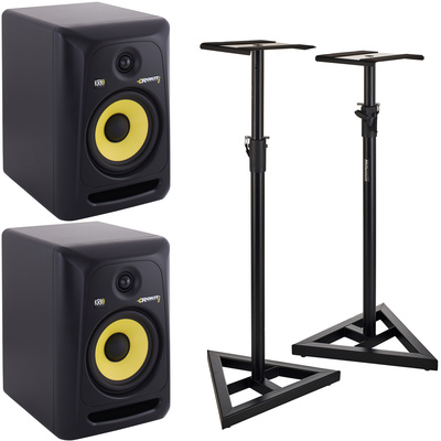 KRK RP6 RoKit G3 Stand Bundle