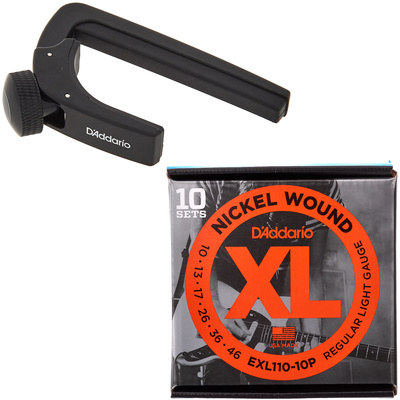 Daddario EXL110-10P Capo Set