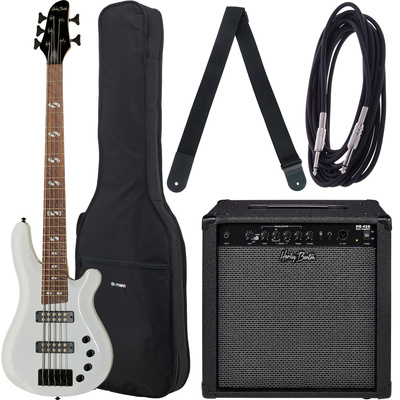 Harley Benton B-550 White Progressive Set 1