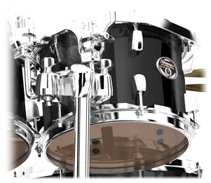 Tama 08"x06" Tom Tom Silverstar BCB