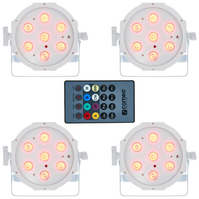 Cameo Flat PAR CAN TRI WH IR Bundle