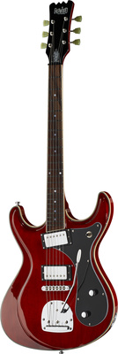 Eastwood Guitars Sidejack HB DLX Cherry