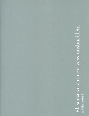 Echter Verlag Bläsersätze Prozession 2 B