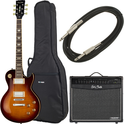 Harley Benton SC-550 Faded Tobacco Fl Bundle