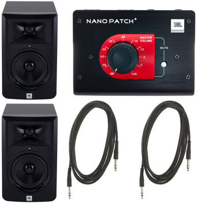 JBL LSR 305 Nano Patch Bundle