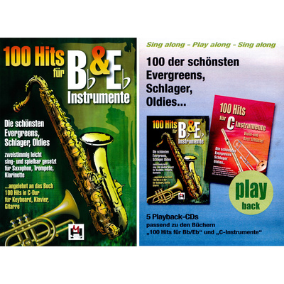 Musikverlag Hildner 100 Hits for Bb & Eb Vol.1 Set