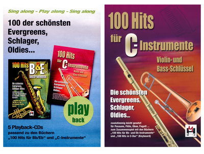 Musikverlag Hildner 100 Hits for C Vol.1 Set