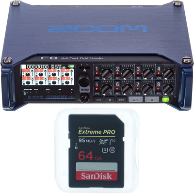 Zoom F8 64 GB Bundle