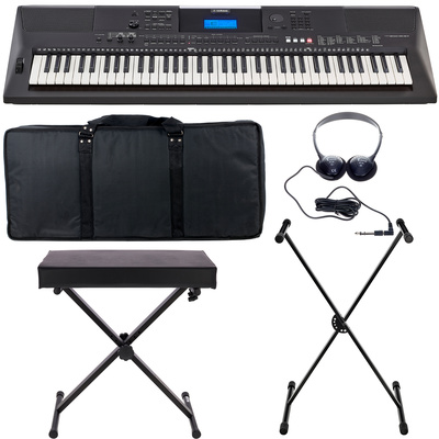 Yamaha PSR-EW400 Deluxe Bundle