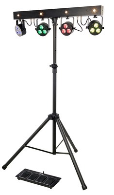 Varytec BAT.PARset 4 RGBW B-Stock
