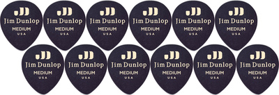 Dunlop Celluloid Teardrop Med. BK