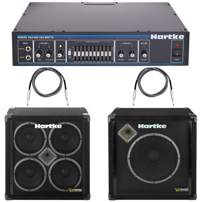 Hartke HA 3500 Bass Top Bundle
