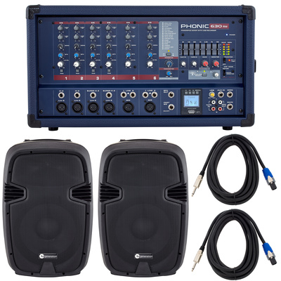 Phonic Powerpod 630RW Bundle