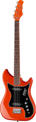 Burns Nu-Sonic Bass Trans Red