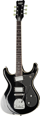 Eastwood Guitars Sidejack HB DLX Black