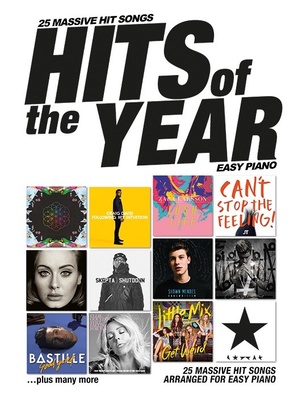 Wise Publications Massive Hits 2016 Easy Piano