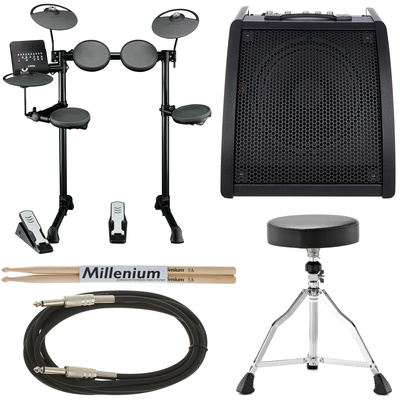 Yamaha DTX400K Complete E-Drum Bundle