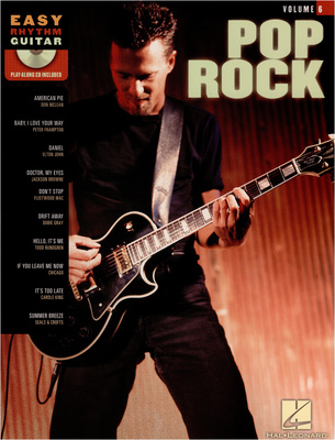Hal Leonard Easy Rhythm Guitar: Pop