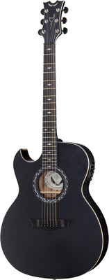 Dean Guitars Exhibition A/E BK Satin LH