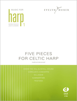 Edition Dux Five Pieces For Celtic Harp 1