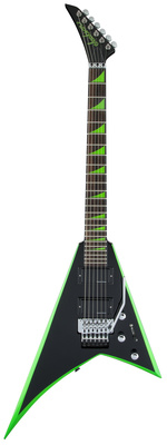 Jackson RRX24 Black wNeon Gree B-Stock