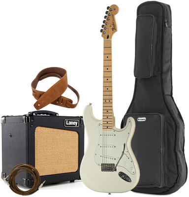 Fender Standard Strat MN AWT Bundle