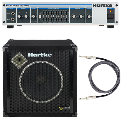 Hartke 2500 Bass Head Bundle