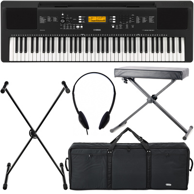 Yamaha PSR-EW300 Deluxe Bundle