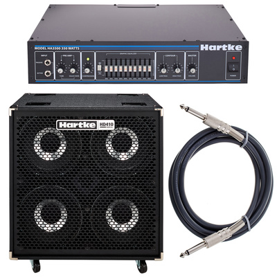 Hartke HA 3500 Bass Top Bundle