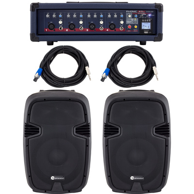 Phonic Powerpod 415RW Bundle