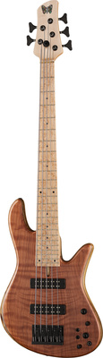 Fodera Emperor 5 LTD flamed redwood