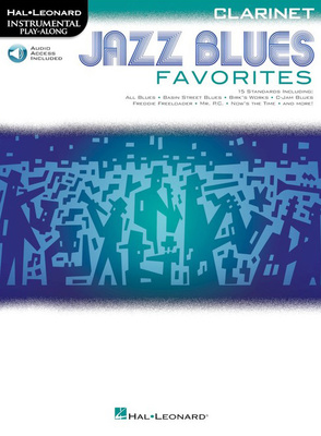 Hal Leonard Jazz Blues Favorites-Clarinet
