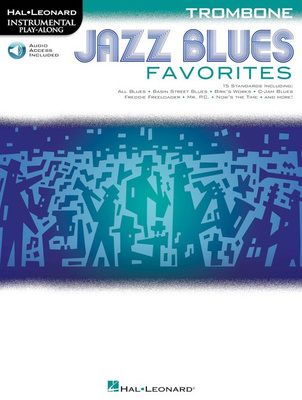 Hal Leonard Jazz Blues Favorites-Trombone