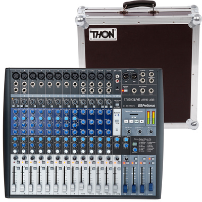 Presonus StudioLive AR16USB Case Bundle