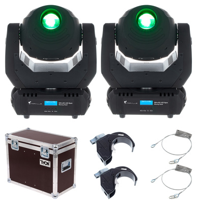 Stairville MH-x30 LED Spot Moving Bundle