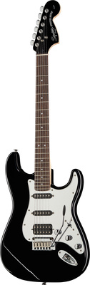 Fender SQ FatStrat Black & Chrome 18