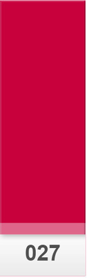 Lee Colour Sheet 027 Medium Red
