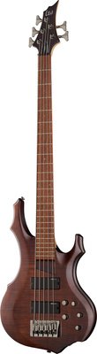 ESP LTD F-205FM Walnut Brown Satin