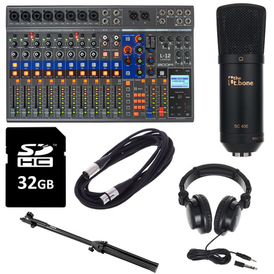 Zoom LiveTrak L-12 Starter Bundle