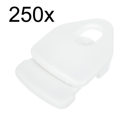 Holdon Mini Clip White 250pcs Pack