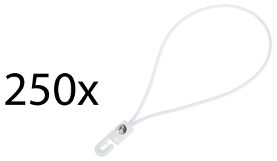 Stairville Spannfix Ø 4mm White 250 pcs.