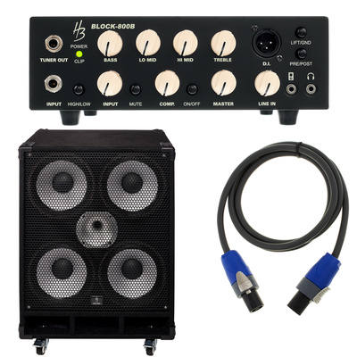 Harley Benton Block-800B Bundle 1