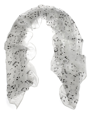 Musikboutique Hahn Scarf Sheet Music White