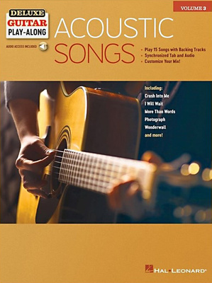 Hal Leonard Deluxe Guitar Acoustic Songs