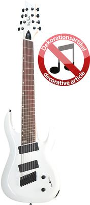 Harley Benton R-458MN WH Fanfret Deko