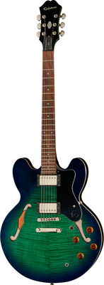 La guitare électrique Epiphone ES-335 Dot Deluxe Aquamarine | Test, Avis & Comparatif